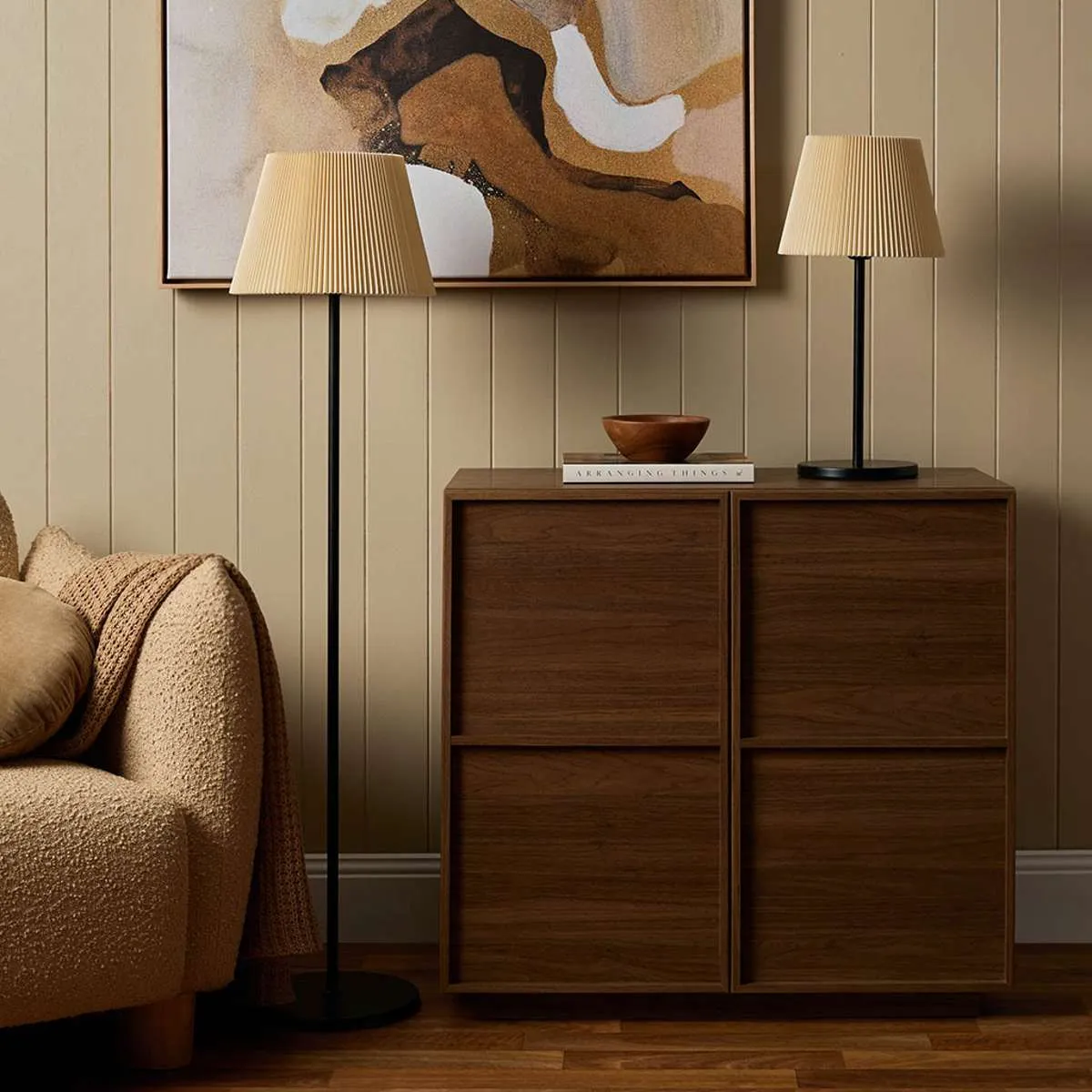 Porto Metal Table Lamp Mocka