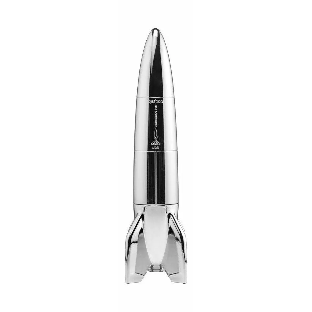 Qeeboo V 2 Schneider Floor Lamp Metal Finish, Silver