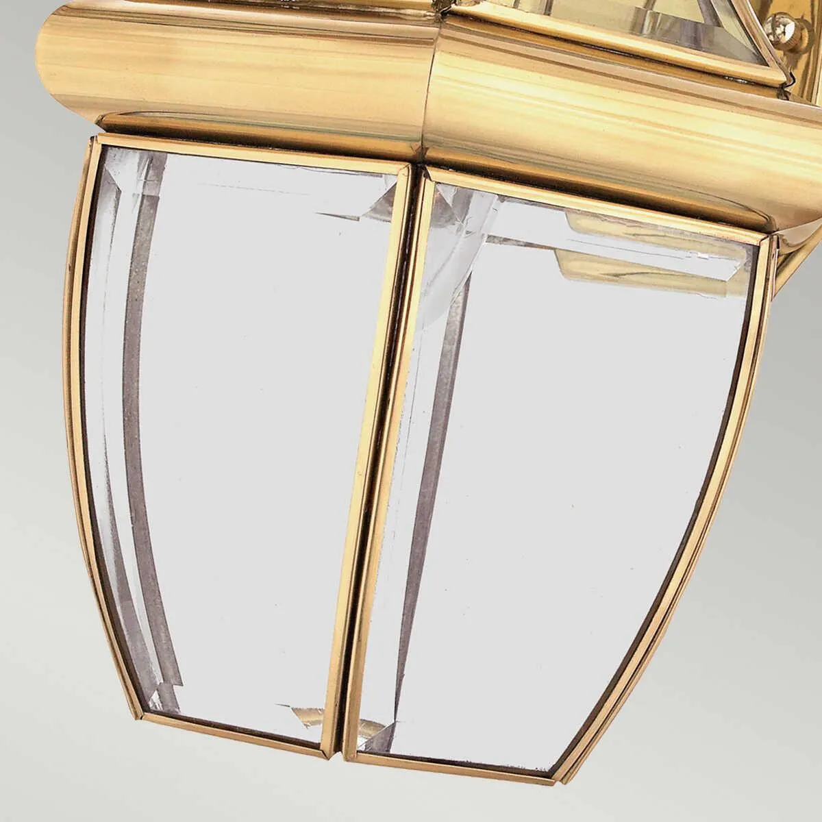 Quoizel Newbury Polished Brass Medium Outdoor Wall Light
