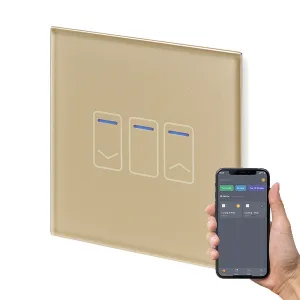 Retrotouch Crystal  Touch Dimmer WIFI Switch 240v 1G Brass