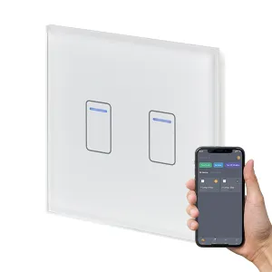 Retrotouch Crystal  Touch WIFI Switch 240v 2G White