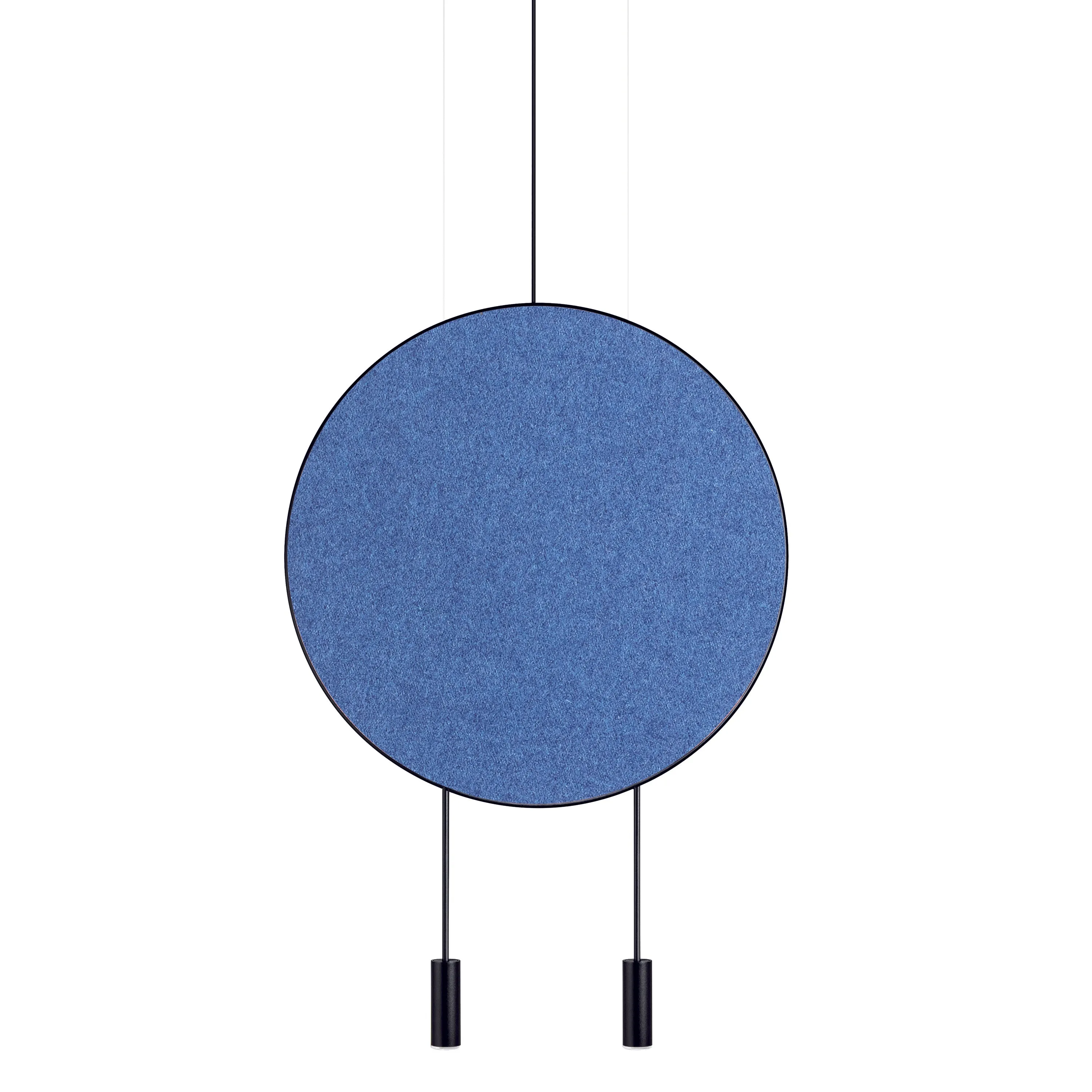 Revolta Pendant Light with Acoustic Panel
