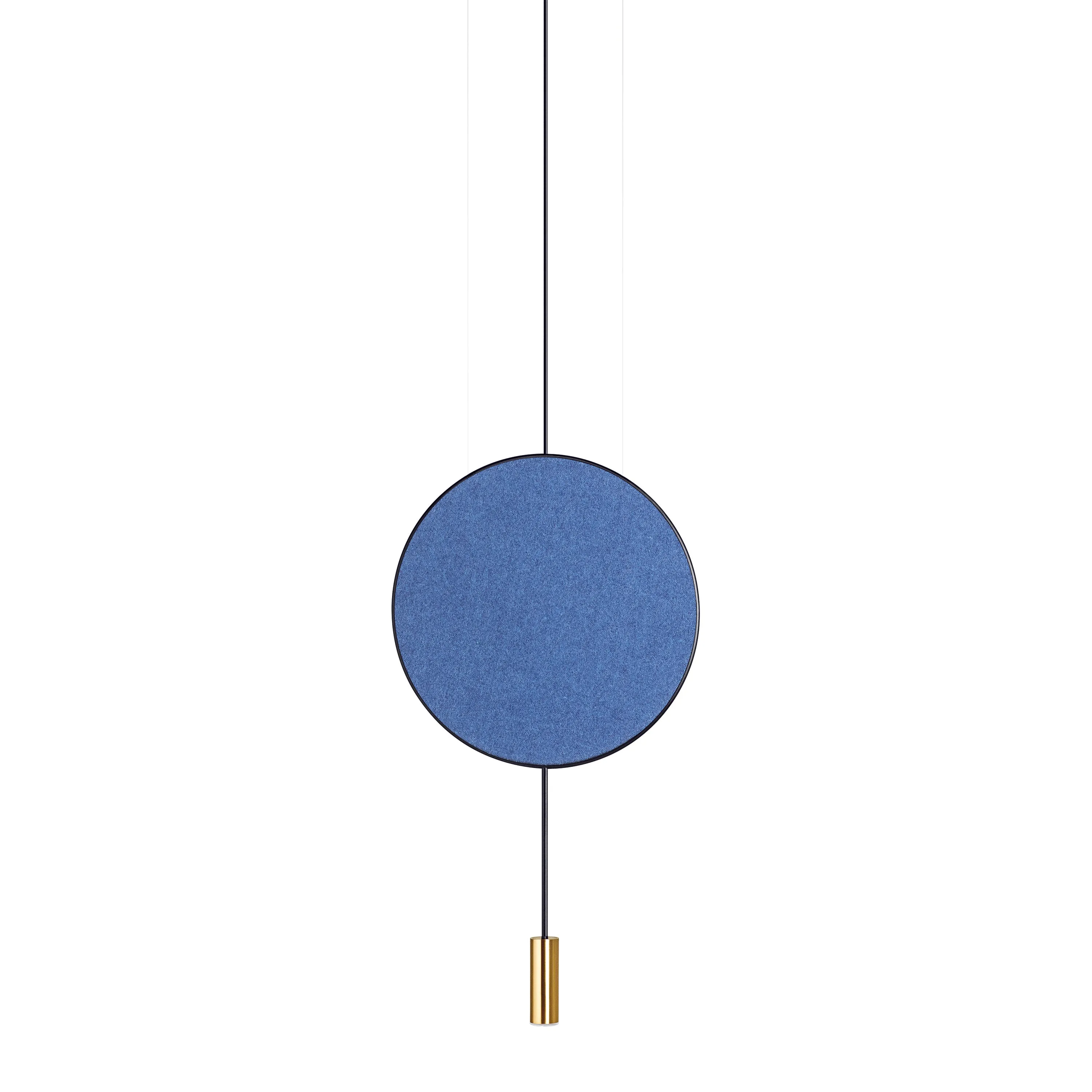 Revolta Pendant Light with Acoustic Panel
