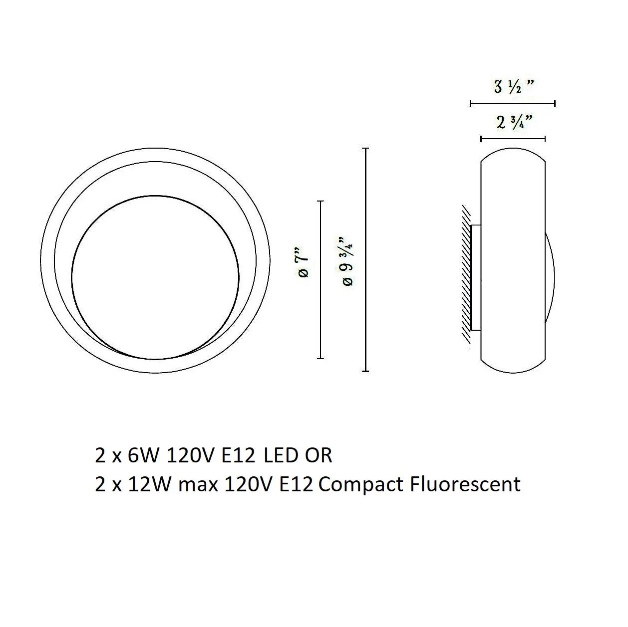 Ring Wall Sconce