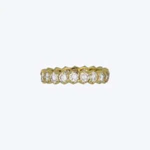 Round Brilliant Diamond Eternity Band