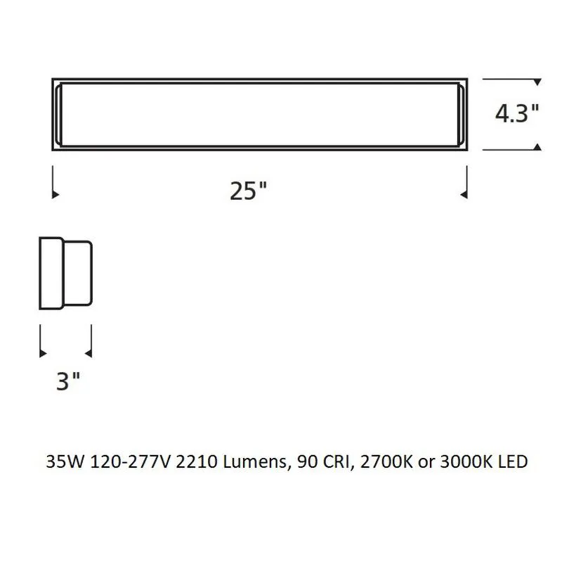 Sage Wall / Bath Light