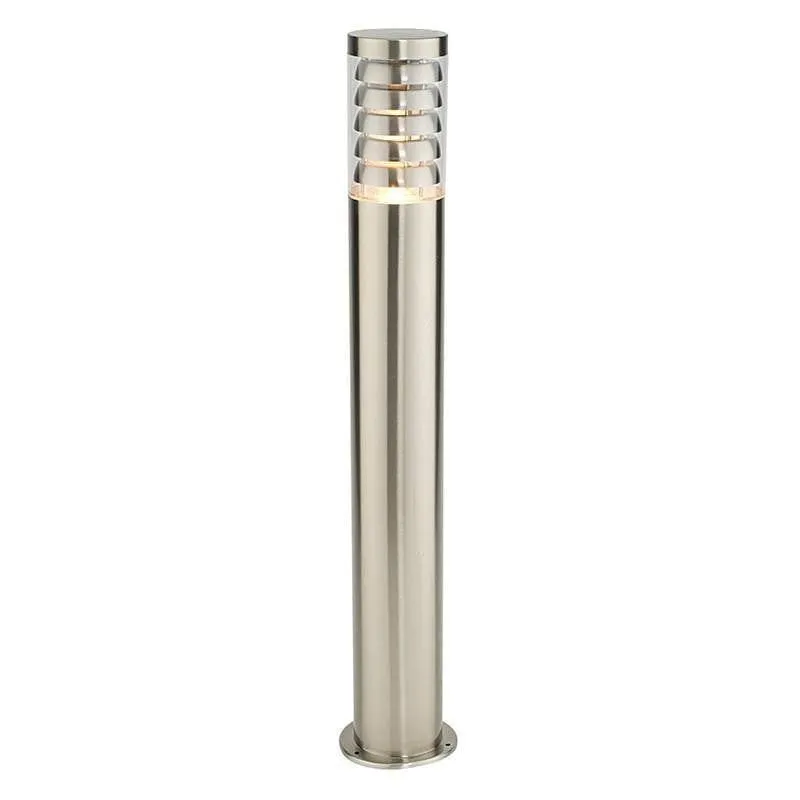 Saxby Tango Brushed Stainless Steel Outdoor Bollard Light