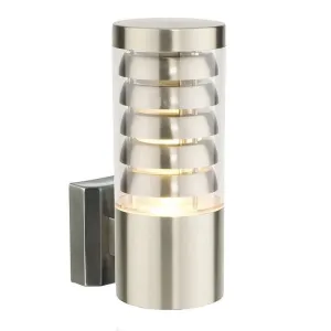 Saxby Tango Brushed Stainless Steel Outdoor Wall Light