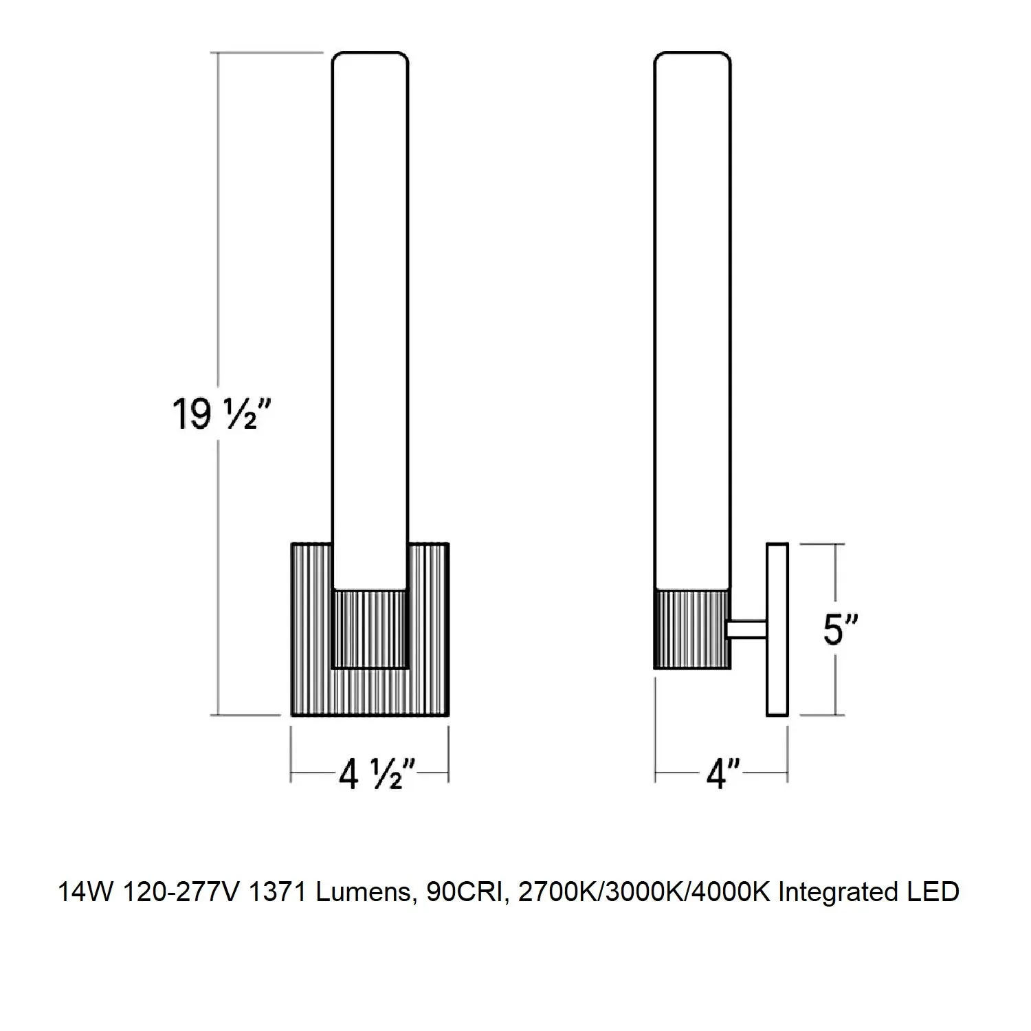 Scepter LED Wall Sconce