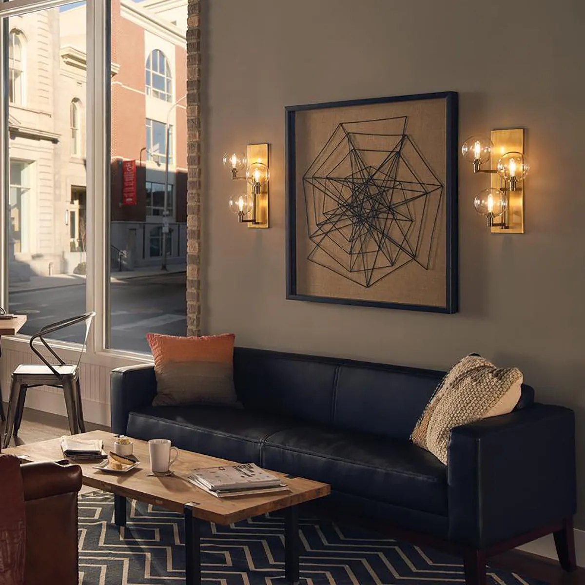 Sean Lavin Gambit Triple Wall Light