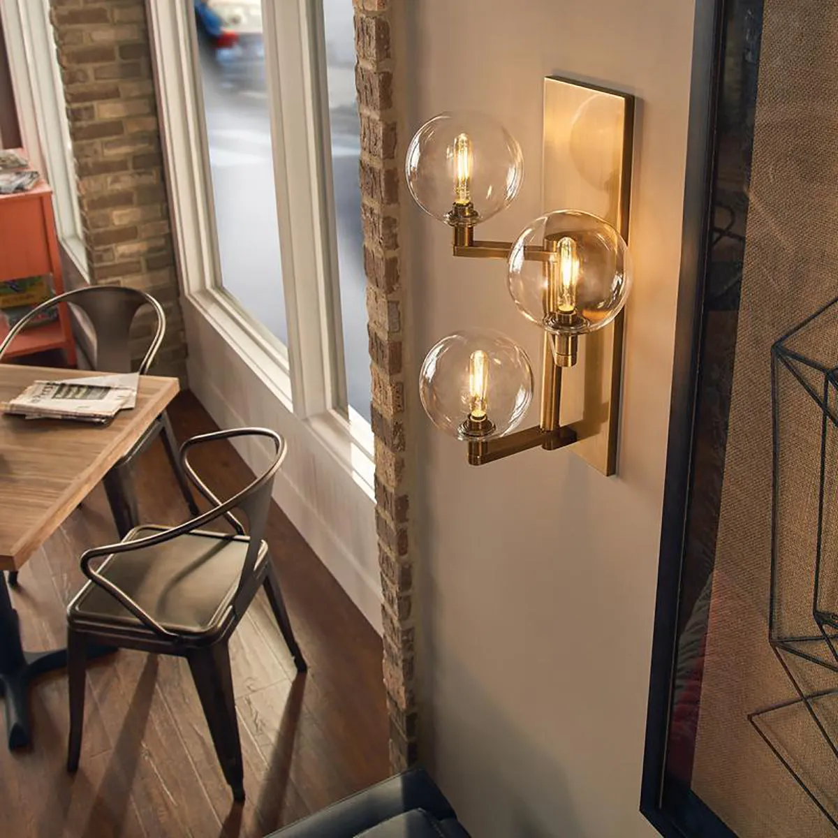Sean Lavin Gambit Triple Wall Light