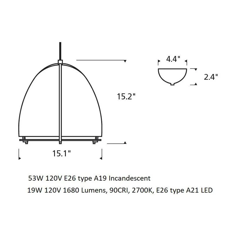 Sean Lavin Paravo Pendant Light
