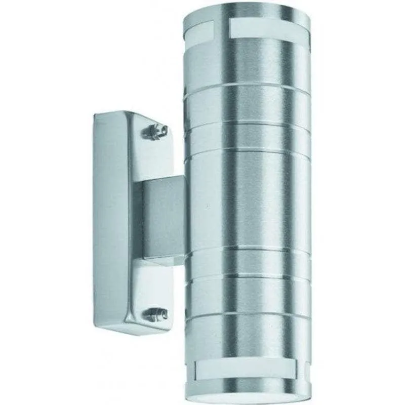 Searchlight Stainless Steel Up/Downlighter LED Outdoor Wall Light