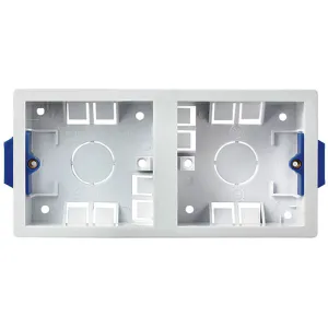 SND Electrical 916 Dual 35mm Dry Lining Box