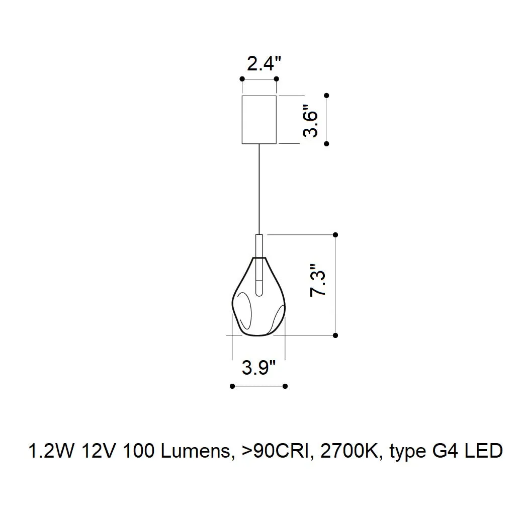 Soap Mini LED Pendant Light