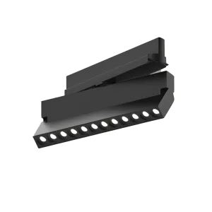 Standard Track Light Spotlight 12w 4000K 30D Beam Size:220x31x127mm Black