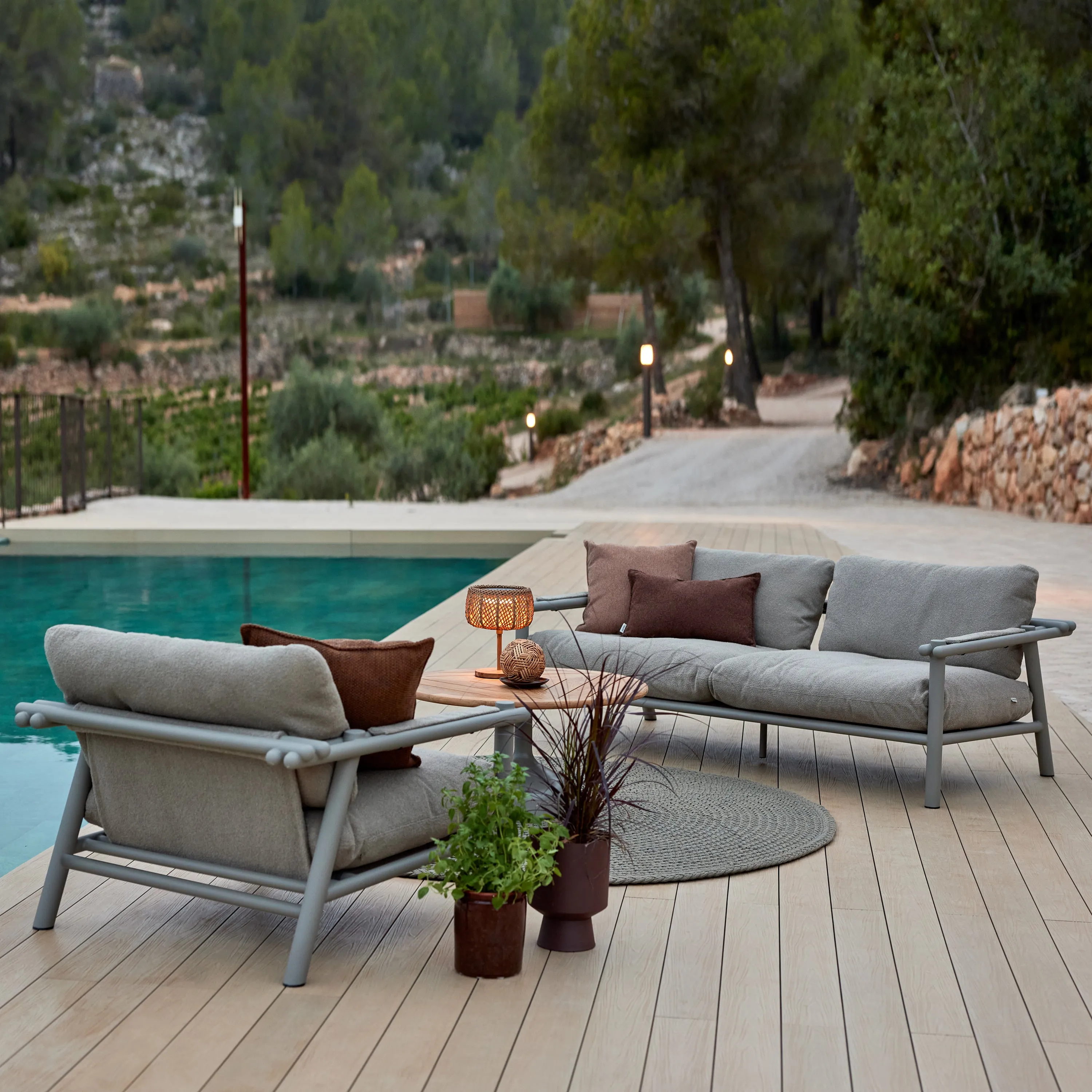 Sticks Outdoor 2-Seater Sofa