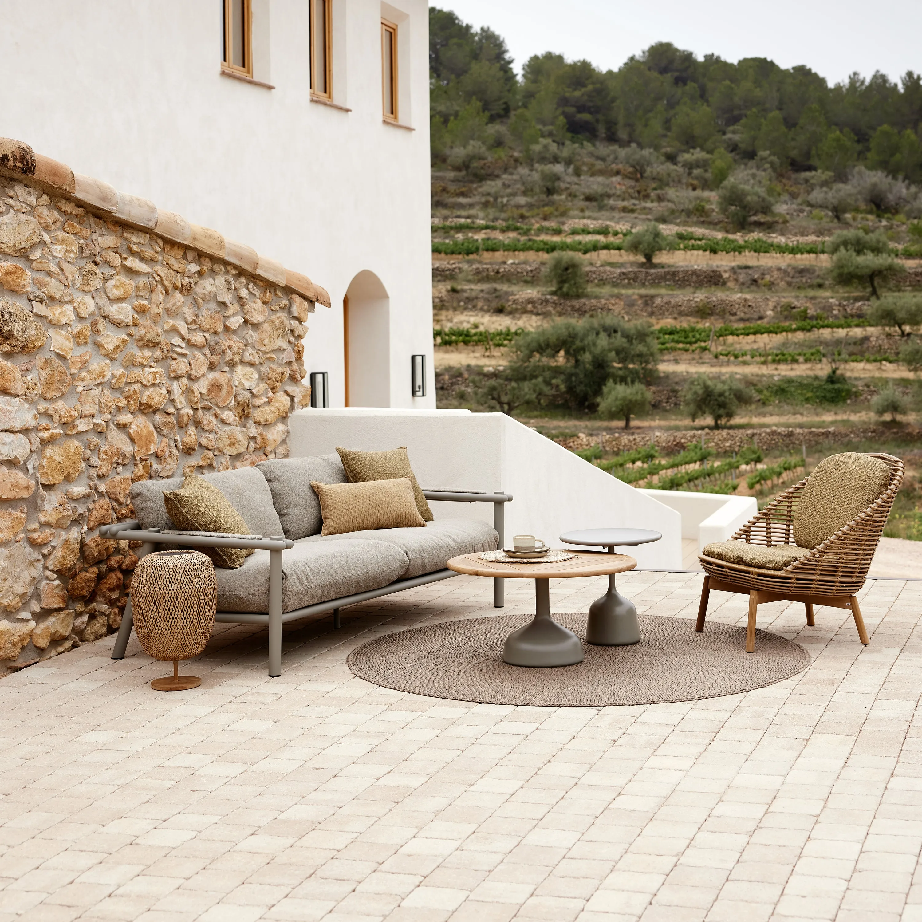 Sticks Outdoor 2-Seater Sofa
