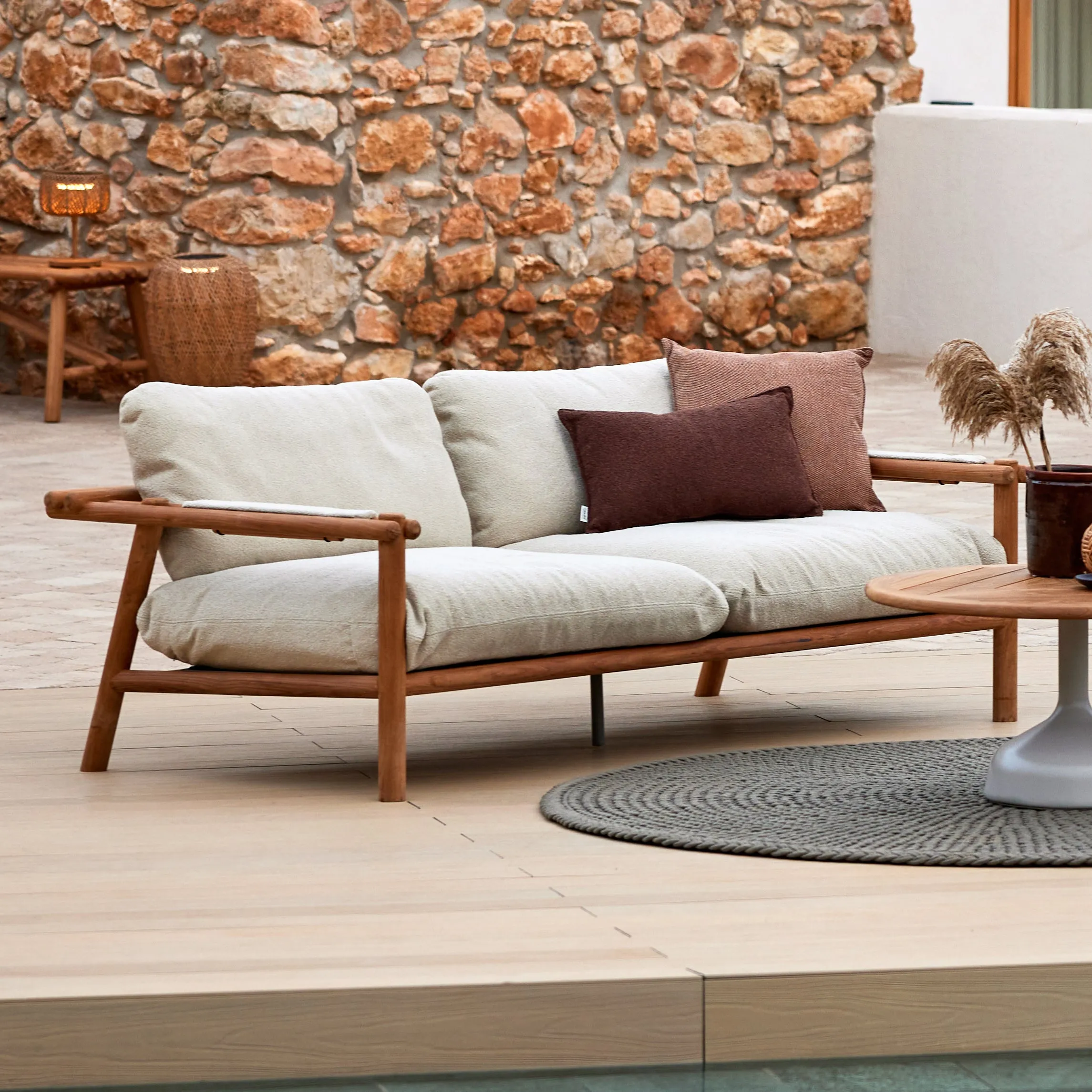 Sticks Outdoor 2-Seater Sofa