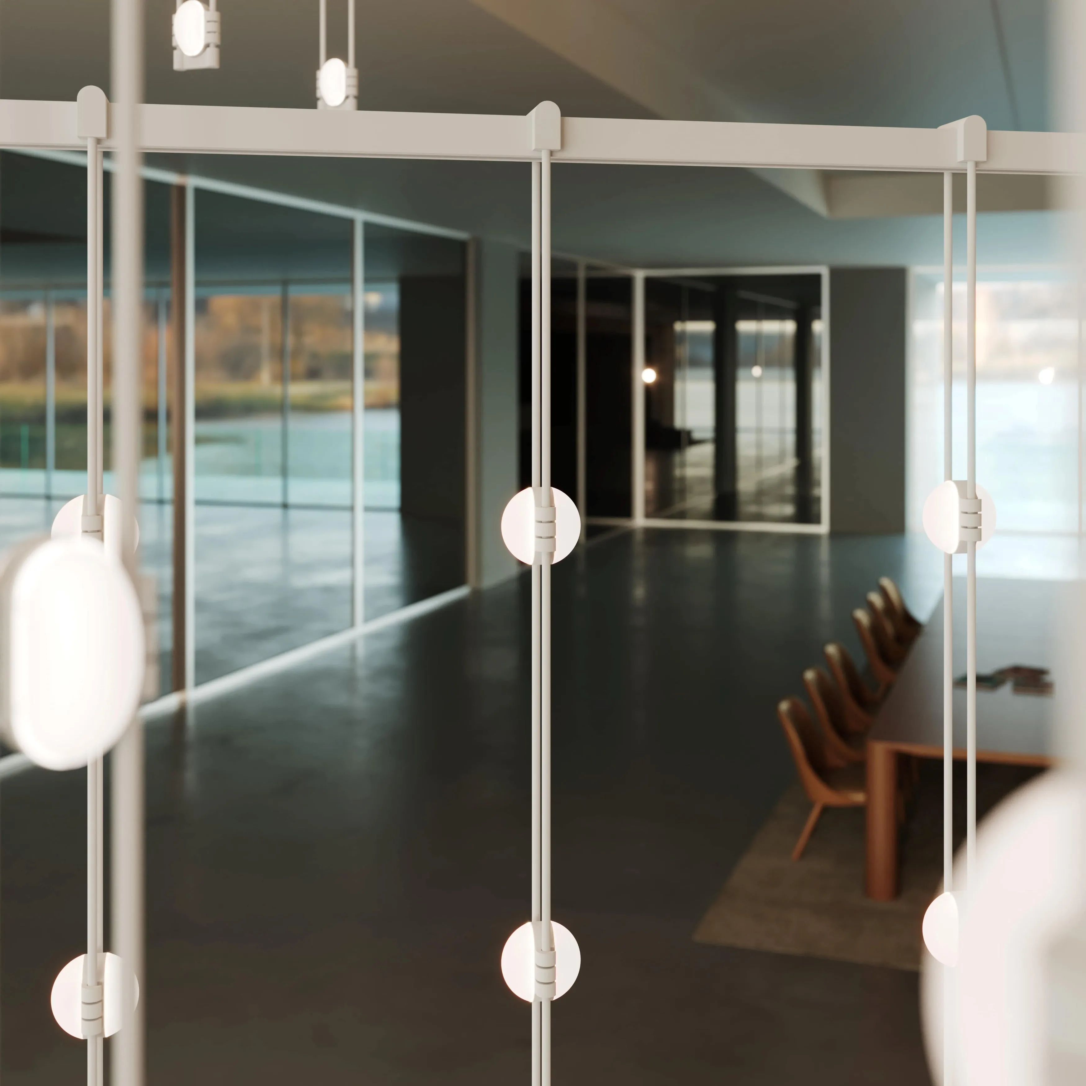 Suspenders Tri-Bar 4-Tier Multi Light Pendant Light