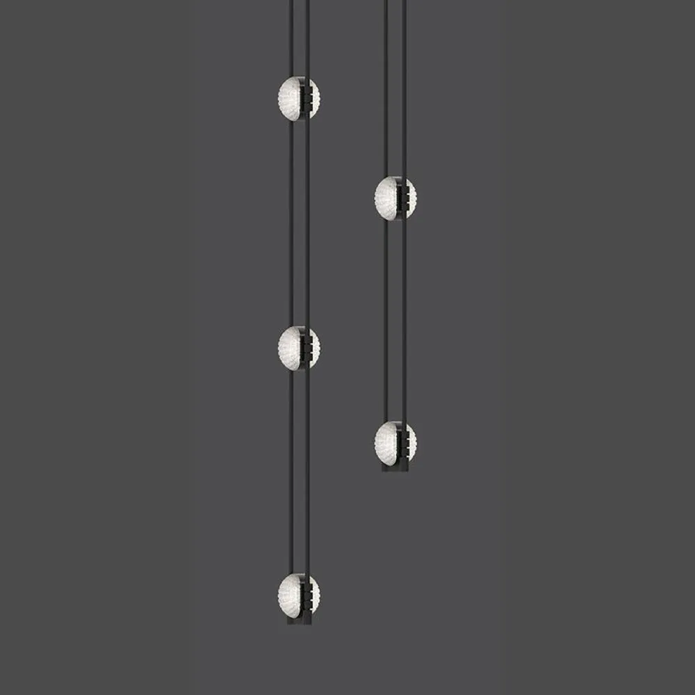 Suspenders Tri-Bar 4-Tier Multi Light Pendant Light