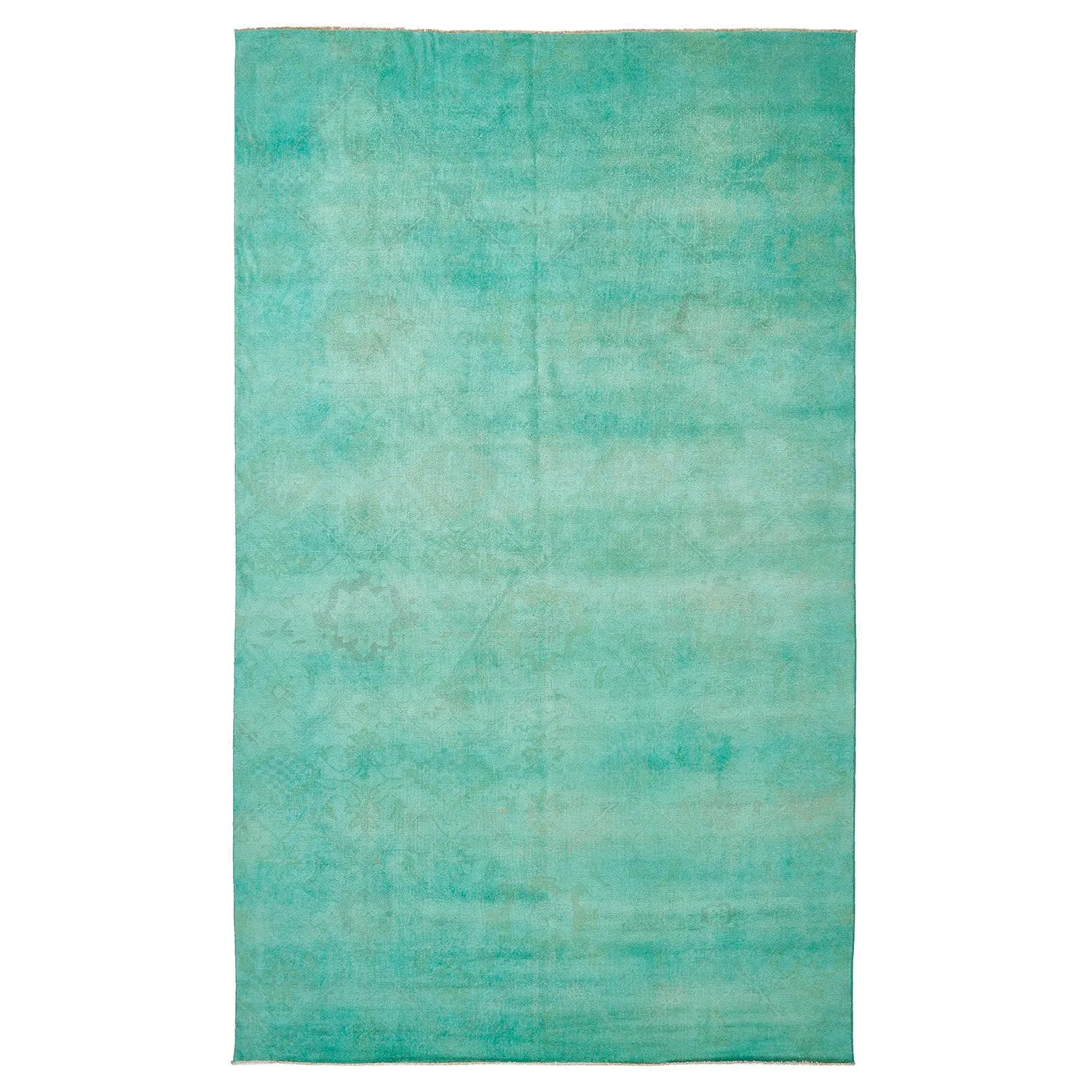 Teal Overdyed Rug - 8'5"x10'