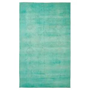 Teal Overdyed Rug - 8'5"x10'