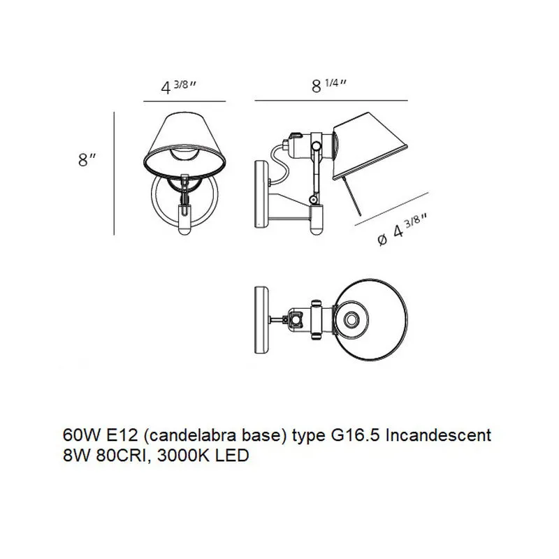 Tolomeo Micro Wall Spot