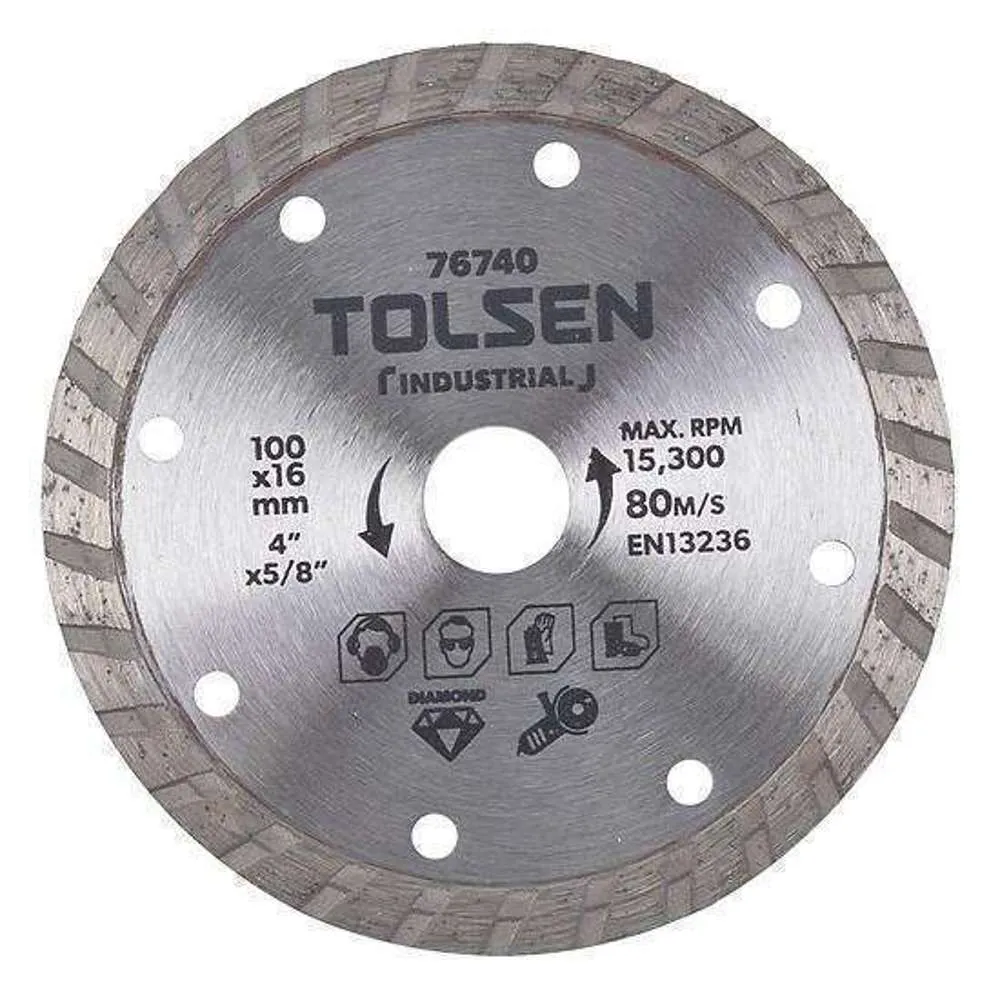 Tolsen Diamond Cutting Blade (Turbo) 105 x 16/20mm