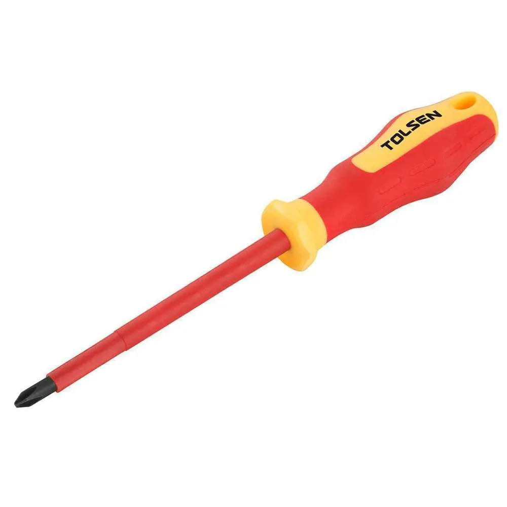 Tolsen Insulated Screwdriver Philips PH2 x 100mm