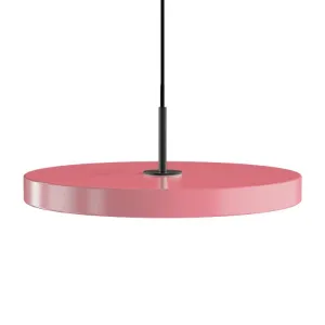 Umage Asteria Led Pendant, Black Metal/Nuance Rose