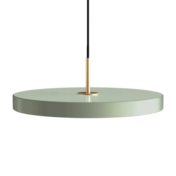 Umage Asteria Led Pendant, Brass/Nuance Olive