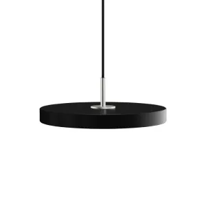 Umage Asteria Mini Led Pendant, Steel/Black