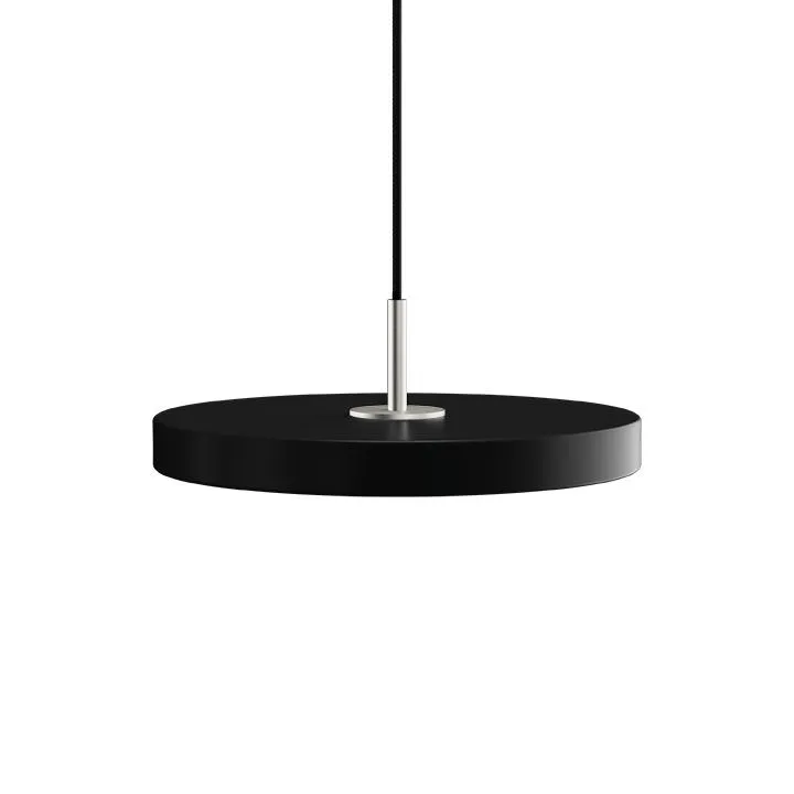 Umage Asteria Mini Led Pendant, Steel/Black
