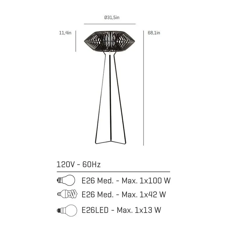 V Floor Lamp
