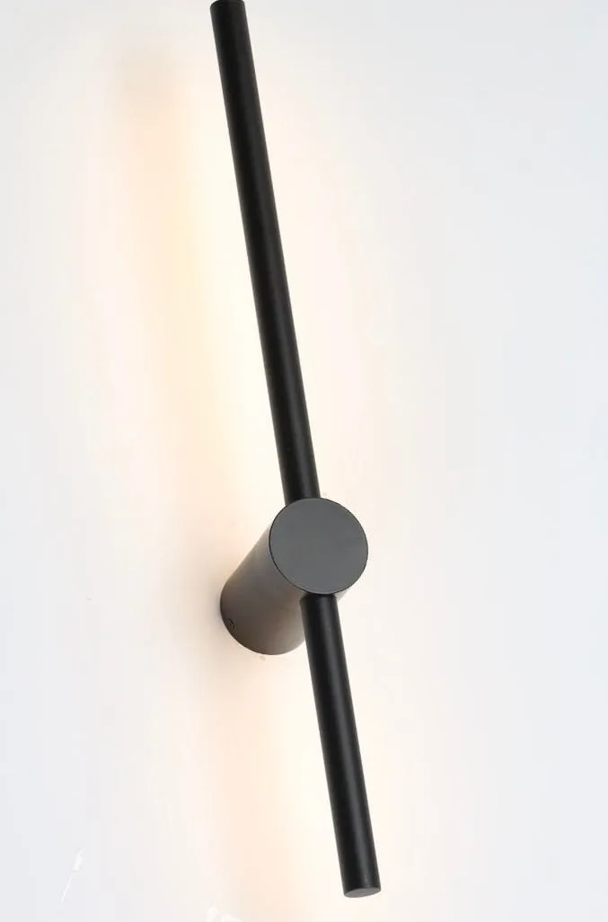 Venice Black LED Wall Light - Indoor Only