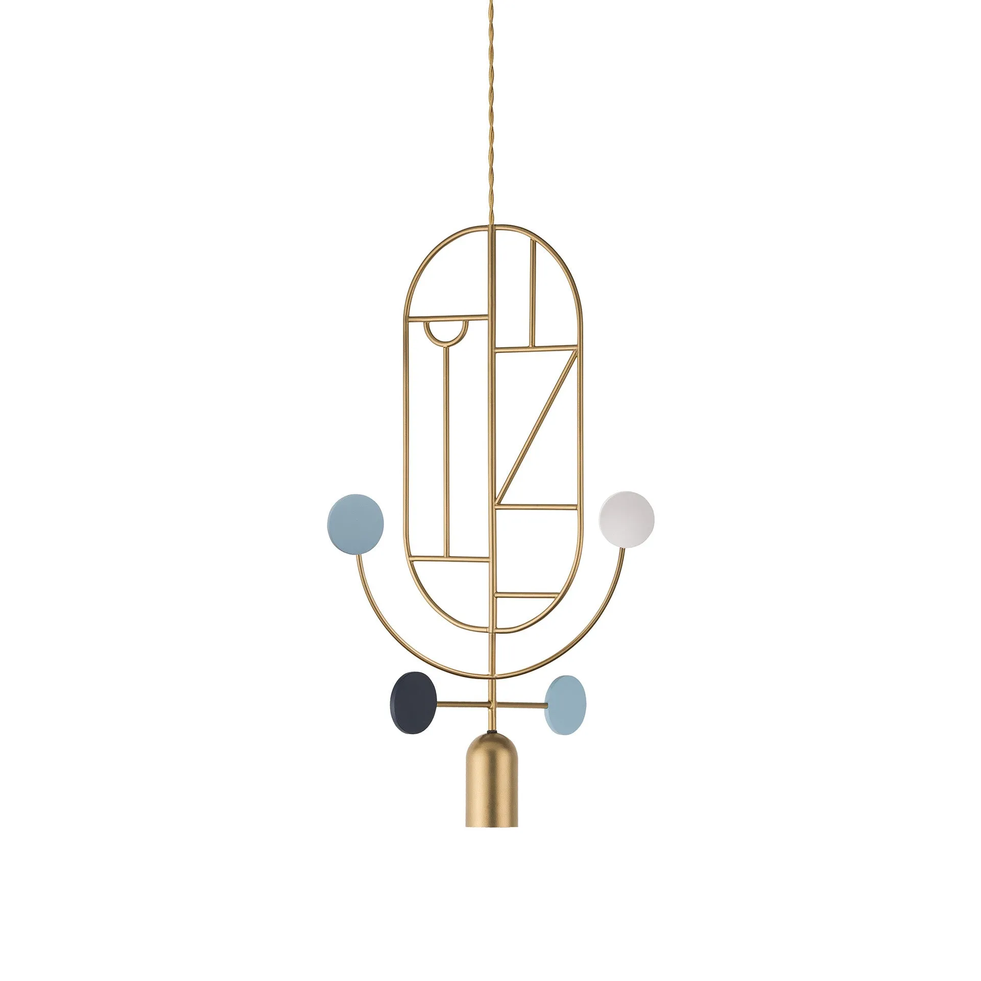 Wooden Dots S05 Pendant Light