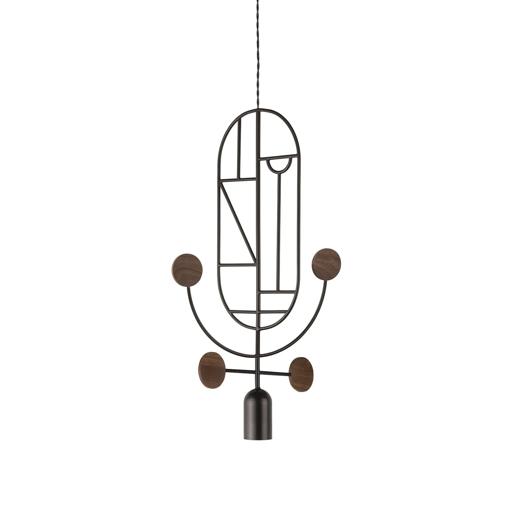 Wooden Dots S05 Pendant Light