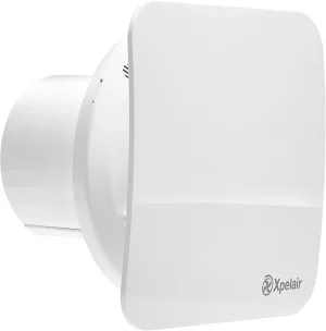 Xpelair C4SR suction fan, quiet, time delay, energy class A, 100mm