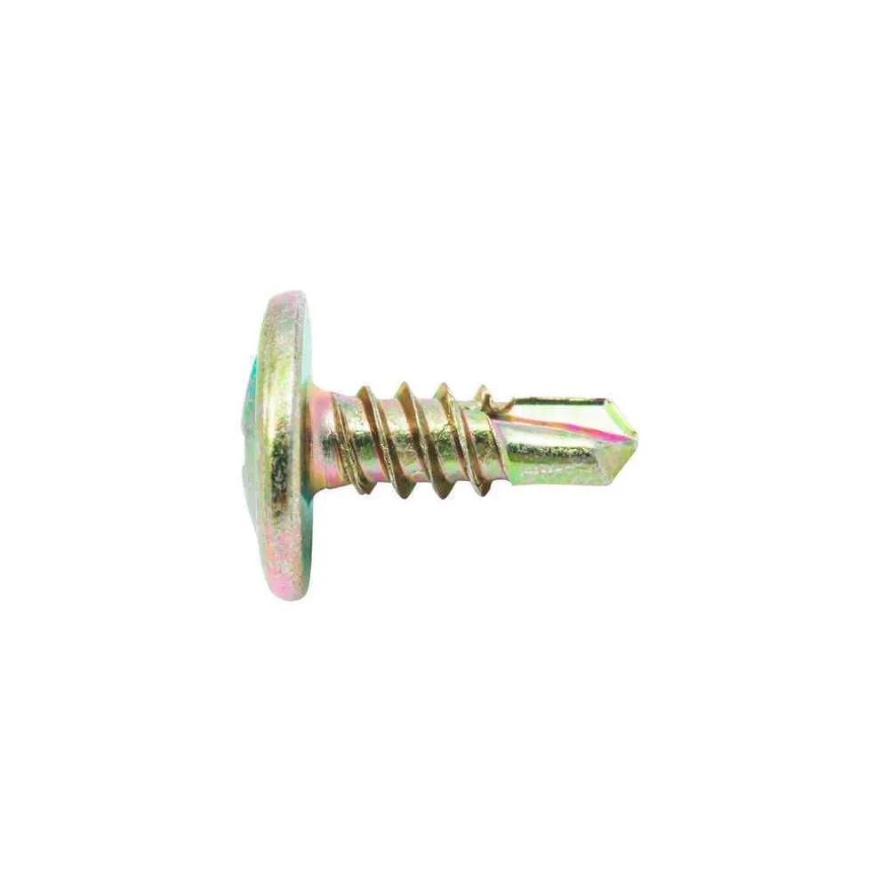 Zenith SDS Screw Button ZP 8-18G x 12mm (100pk)